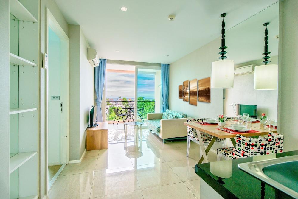 Atlantis Condo Resort Jomtien Beach Exteriör bild